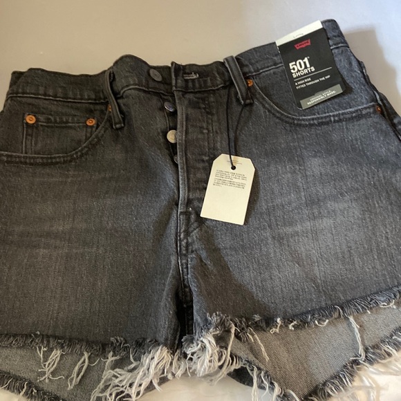 Levi premium 501 button front pockets - Picture 1 of 13